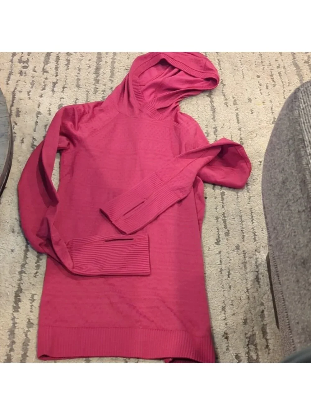 Lululemon Rest Less Hoodie Violet Red / Violet Red